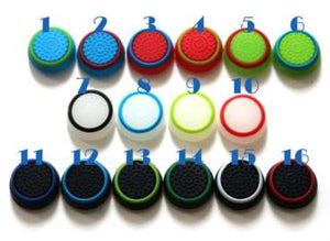 High Quality Gaming Control Thumb grips Glow in Dark 4 sets 8pcs 16 Color Options