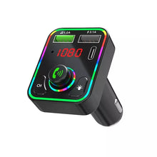 Load image into Gallery viewer, Bluetooth MP3 player for car radio, Fast Phone Charger USB QC and USB PD 3.1A Digital Display