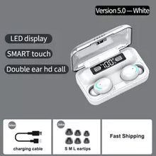 Load image into Gallery viewer, Mini Earbuds Digital LED Display Headset True Wireless Earphones Sport Stereo Headphones Charging Bank