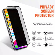 Load image into Gallery viewer, iPhone Privacy Screen Protector, Anti Scratch, Anti Spy, Fits IPhone 13 Pro, IPhone 13 Pro Max, IPhone 14 Pro, IPhone 14 Pro Max