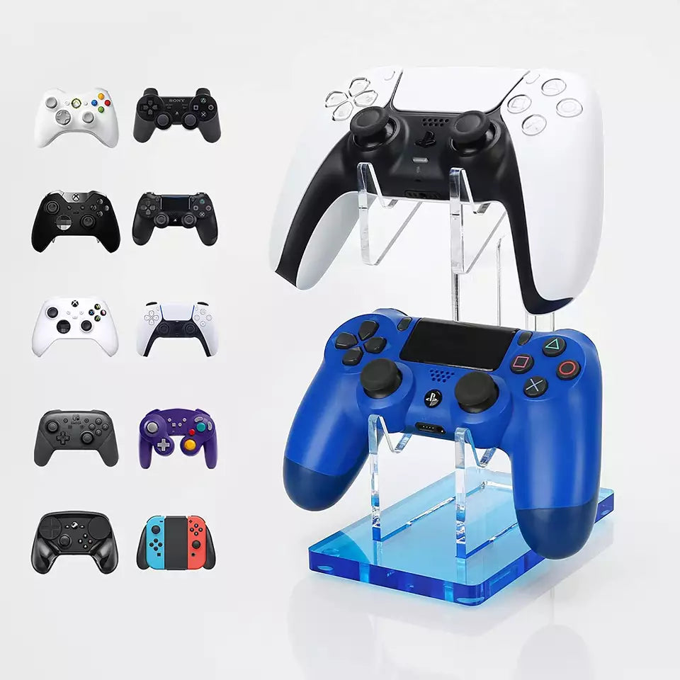 Gaming Controller Stand for Playstation, XBOX, and Nintendo. Heavy-Duty, Durable and Stable