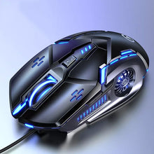 Load image into Gallery viewer, 6 Key Programmable 7 Color RGB Gaming Mouse